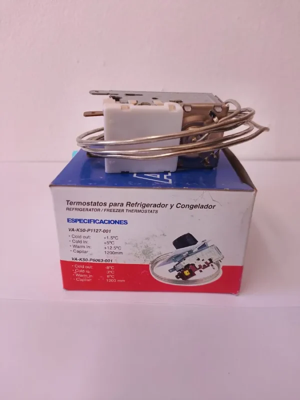 TERMOSTATO PARA REFRIGERADOR DOMESTICO