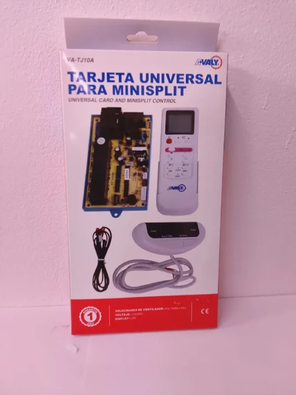 TARJETA UNIV. P/A.A MOD VA-TJ10A