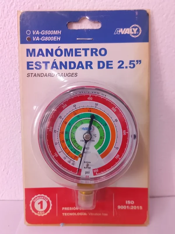 MANOMETRO DE ALTA P/GAS410A