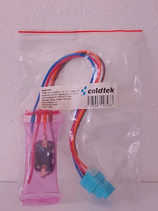 BIMETAL Y FUSIBLE 13 A -4C 4 CABLES P/LG