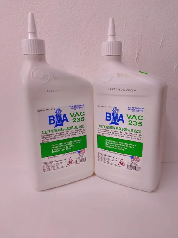 ACEITE ALTA CALIDAD P/BOMBA VACIO 1/4 GA